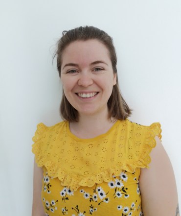 The blog post is written by Charlotte Downing (doctoral researcher) and therefore it's appropriate with a picture of Charlotte